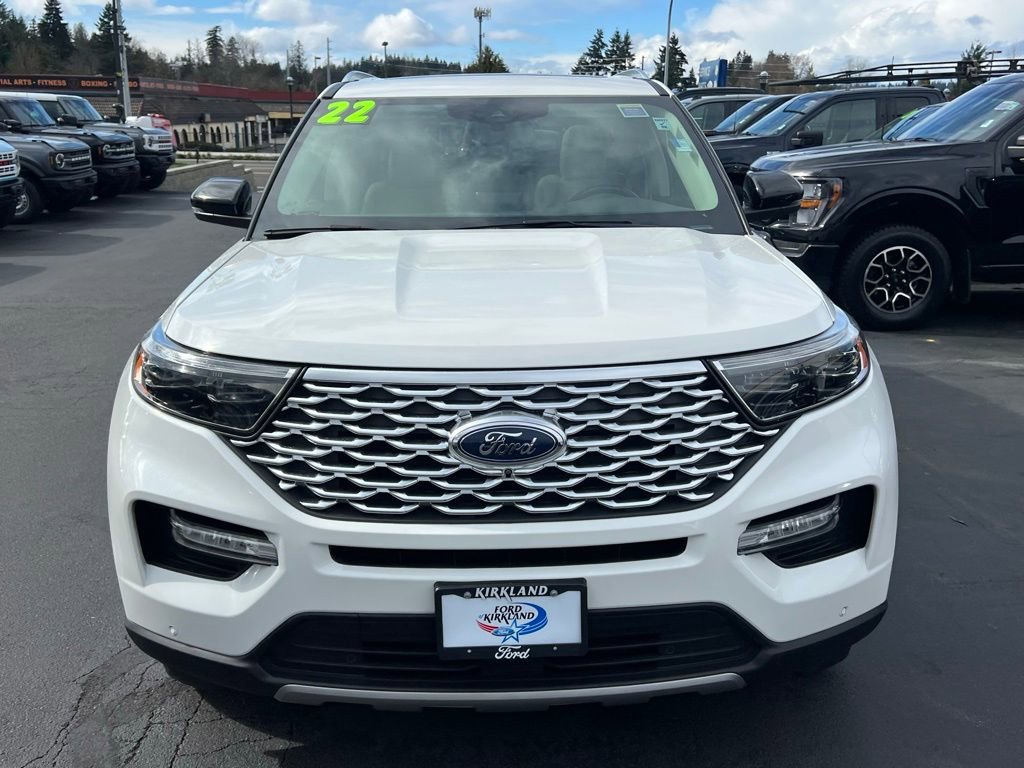 Certified 2022 Ford Explorer Platinum w/ Equipment Group 601A image 5