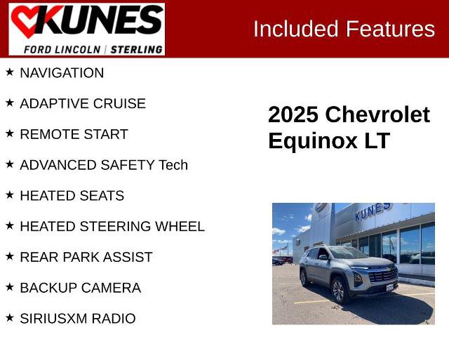 Used 2025 Chevrolet Equinox LT w/ Convenience Package II image 2