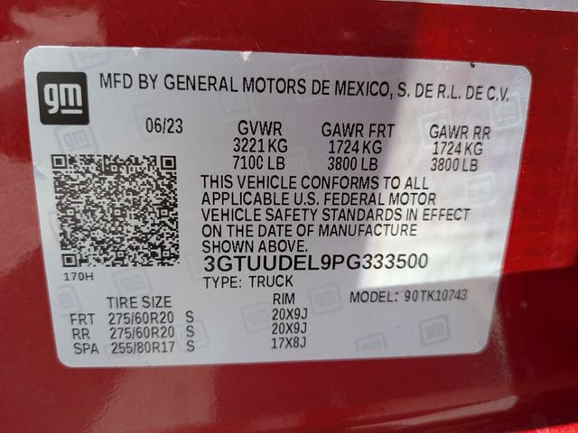 Used 2023 GMC Sierra 1500 SLT w/ SLT Premium Plus Package AWD/4WD image 21