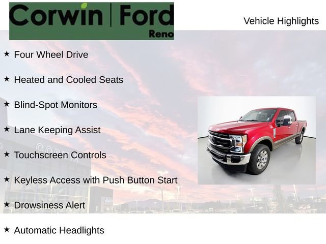 Certified 2021 Ford F350 King Ranch w/ King Ranch Ultimate Package image 2