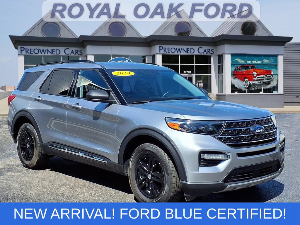 Certified 2024 Ford Explorer XLT w/ Equipment Group 202A
