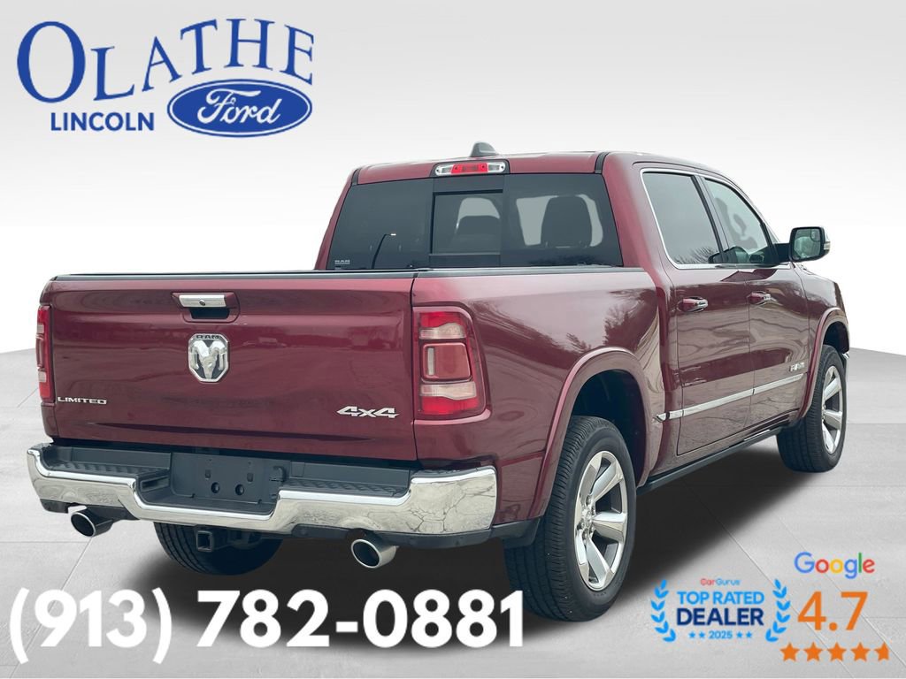 Used 2021 RAM 1500 Limited AWD/4WD image 3