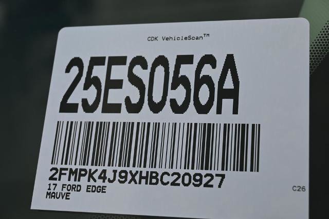 Certified 2017 Ford Edge SEL w/ Equipment Group 201A image 39