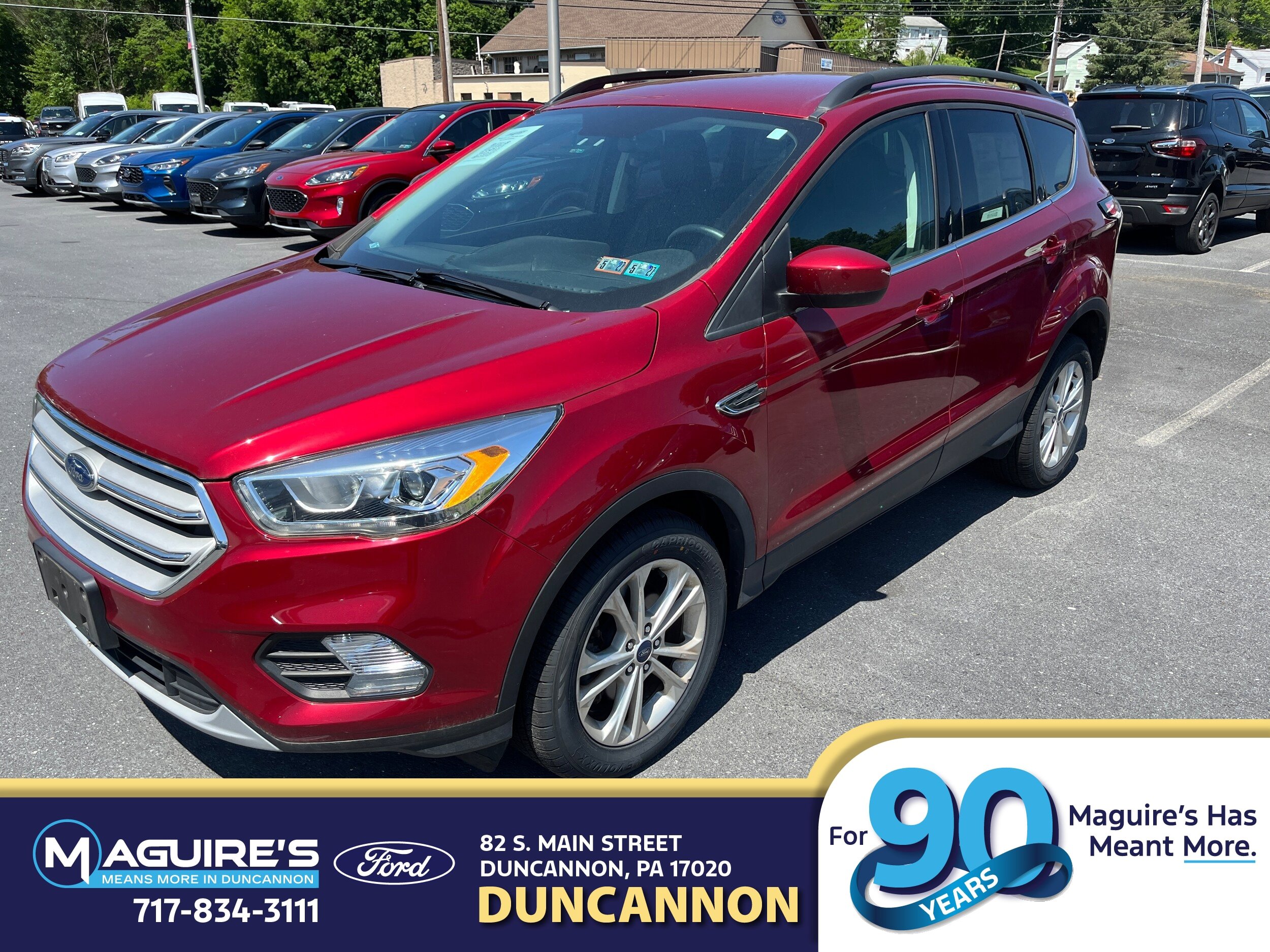 Certified 2018 Ford Escape SEL