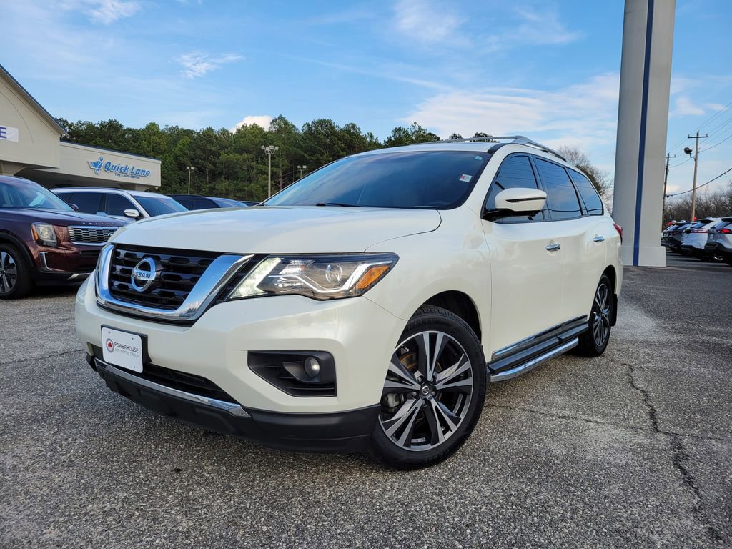 Used 2020 Nissan Pathfinder Platinum w/ Cargo Package image 1