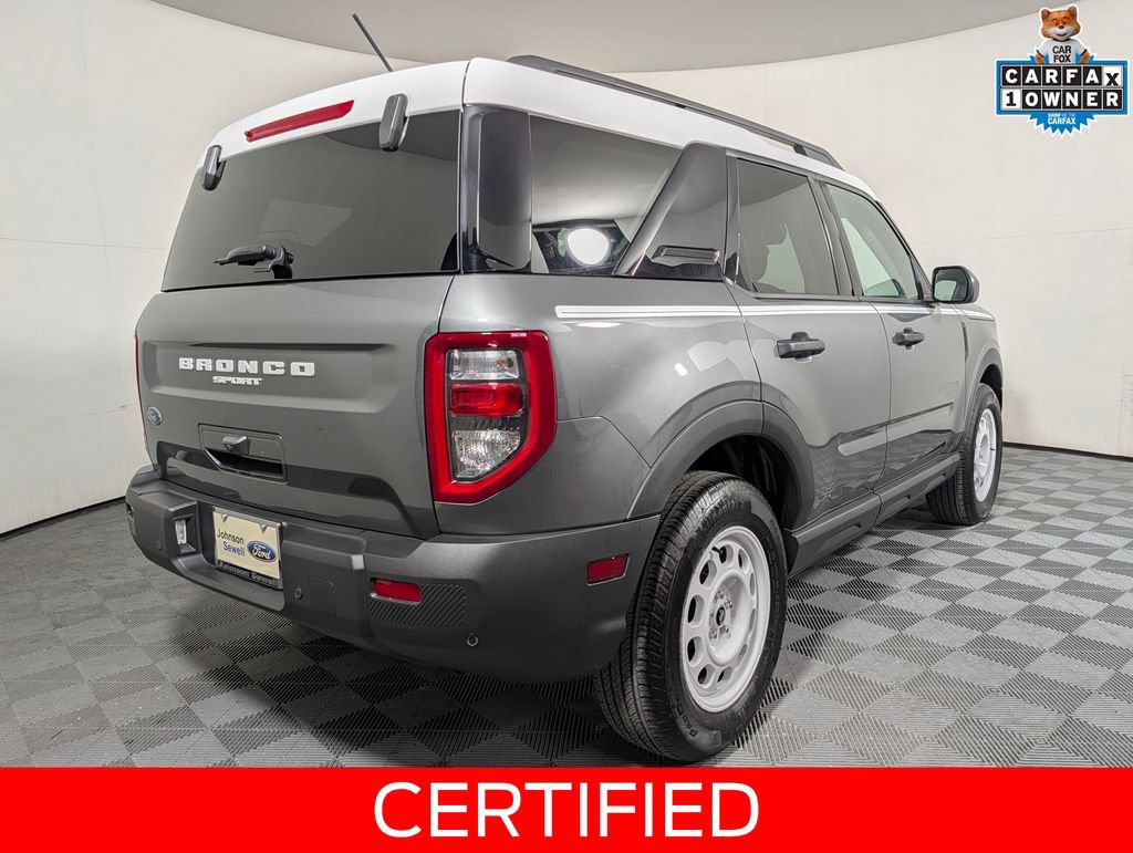 Certified 2025 Ford Bronco Sport Heritage w/ Convenience Package AWD/4WD image 2