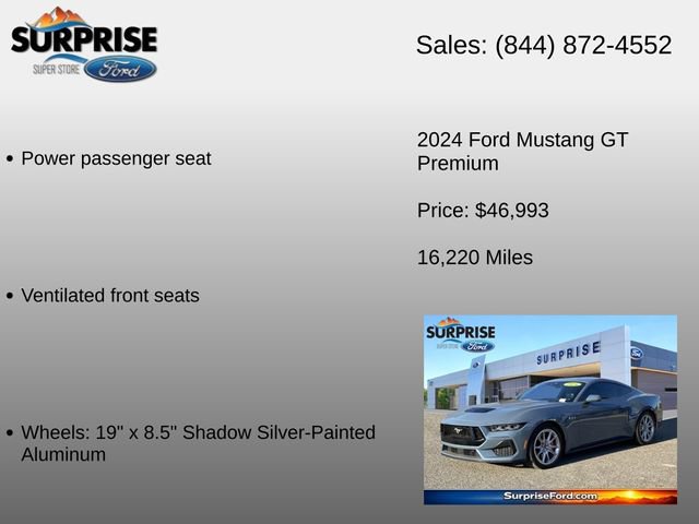 Certified 2024 Ford Mustang GT Premium RWD image 18