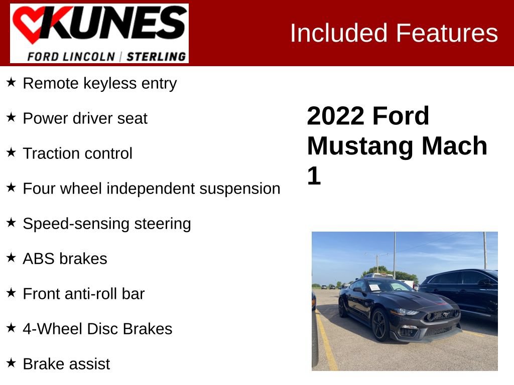 Certified 2022 Ford Mustang Mach 1 RWD image 3