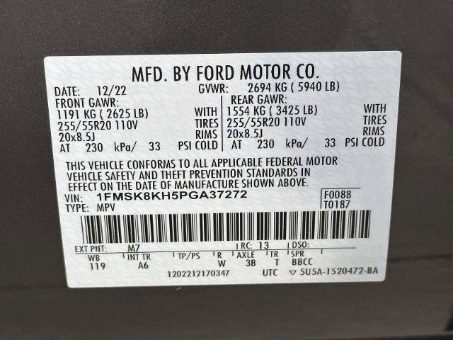 Certified 2023 Ford Explorer ST-Line w/ Class IV Trailer Tow Package AWD/4WD image 35