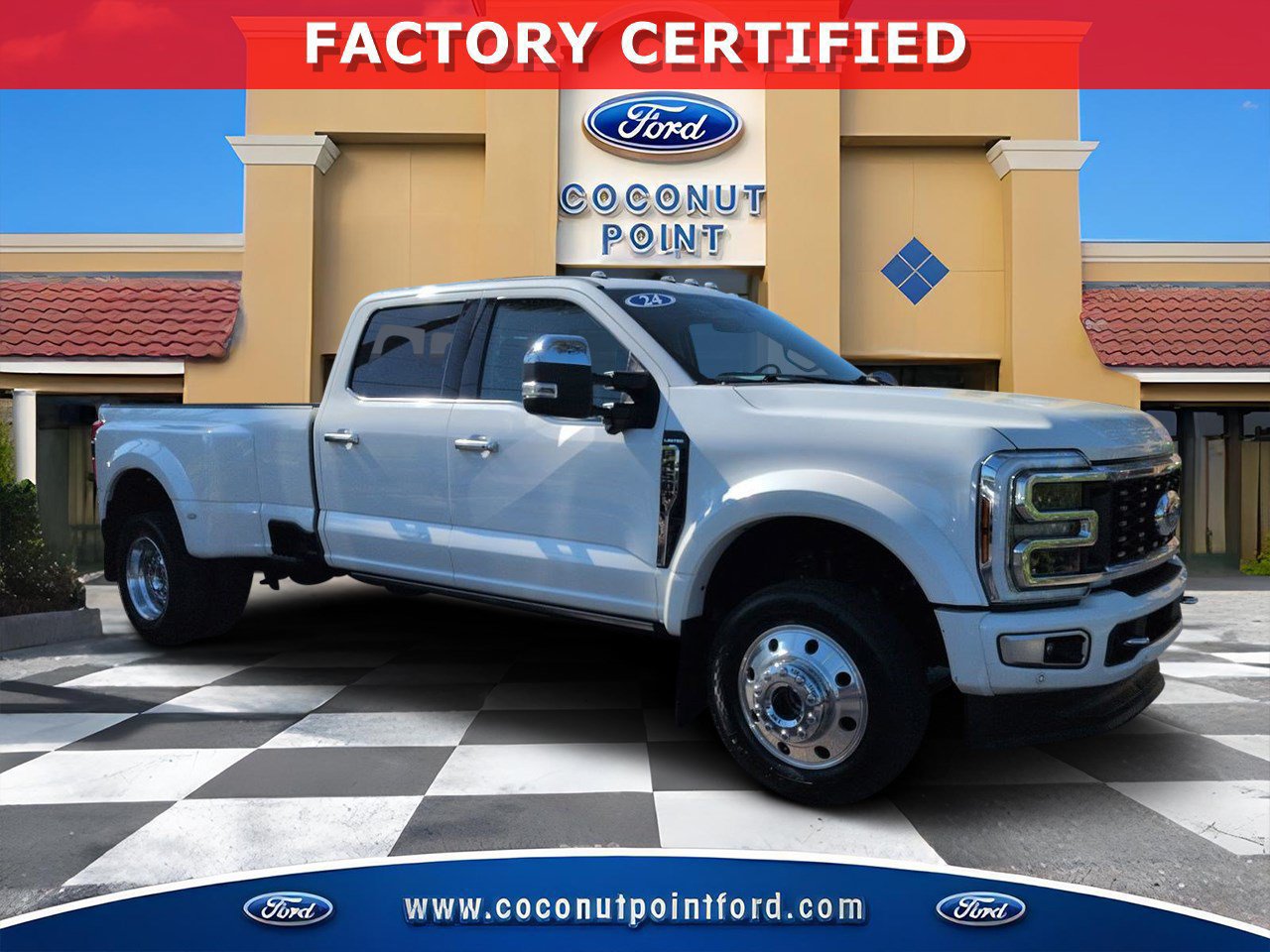 Certified 2024 Ford F450 Limited w/ FX4 Off-Road Package