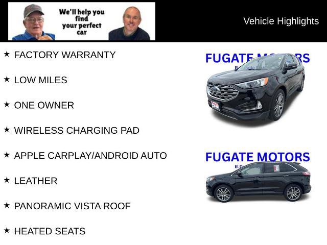 Certified 2022 Ford Edge Titanium w/ Class II Trailer Tow Package AWD/4WD image 8