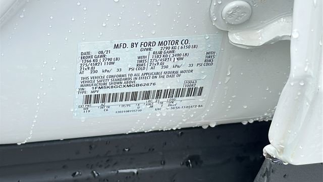 Certified 2021 Ford Explorer ST w/ Equipment Group 401A AWD/4WD image 32