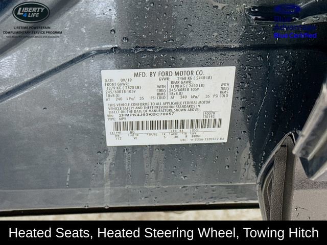 Certified 2019 Ford Edge SEL w/ Equipment Group 201A image 31