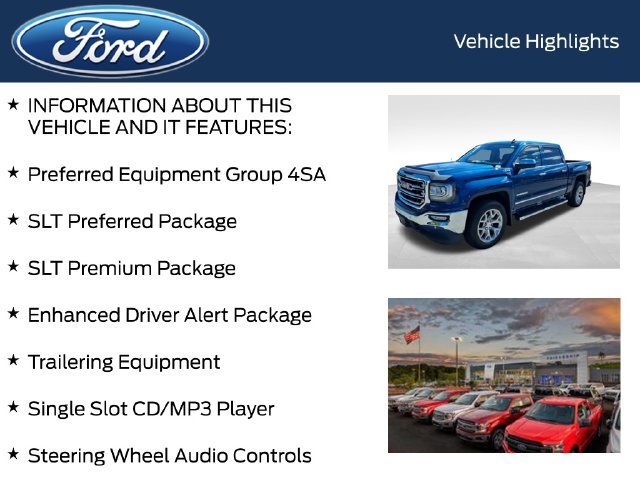 Used 2018 GMC Sierra 1500 SLT w/ SLT Premium Package AWD/4WD image 5