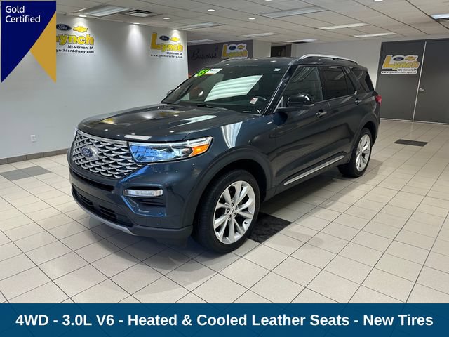 Certified 2023 Ford Explorer Platinum w/ Technology Package AWD/4WD image 2
