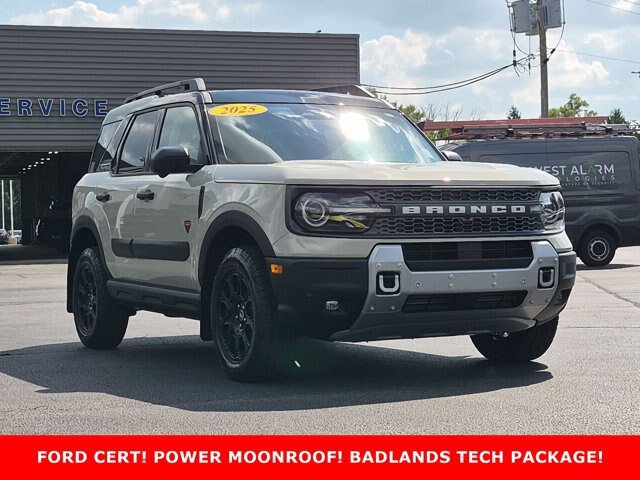 Certified 2025 Ford Bronco Sport Badlands w/ Badlands Tech Package AWD/4WD image 3