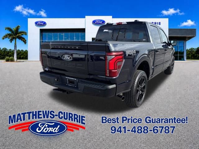 Certified 2025 Ford F150 Platinum w/ Equipment Group 702A High AWD/4WD image 4