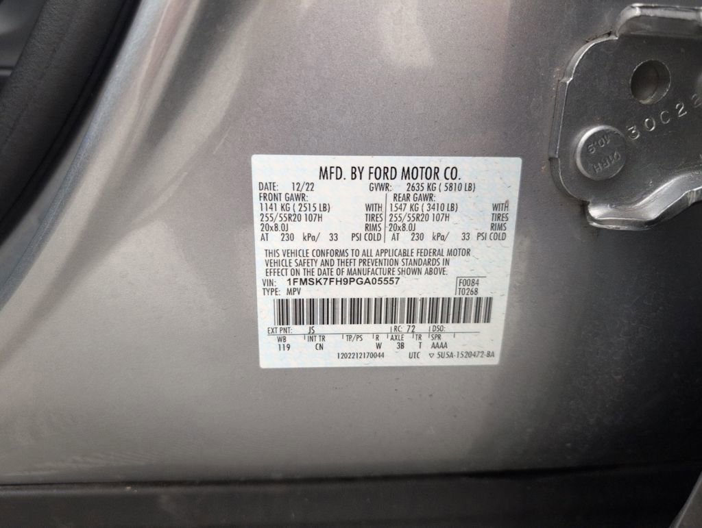 Certified 2023 Ford Explorer Limited w/ Equipment Group 301A image 43