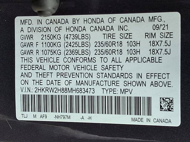 Used 2021 Honda CR-V EX-L image 28
