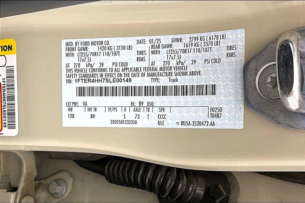 Certified 2025 Ford Ranger XLT w/ Equipment Group 301A High AWD/4WD image 34
