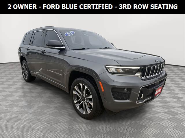 Used 2021 Jeep Grand Cherokee L Overland w/ Advanced Protech Group III AWD/4WD image 1