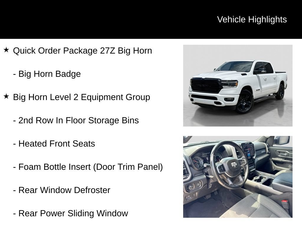 Used 2021 RAM 1500 Big Horn AWD/4WD image 6