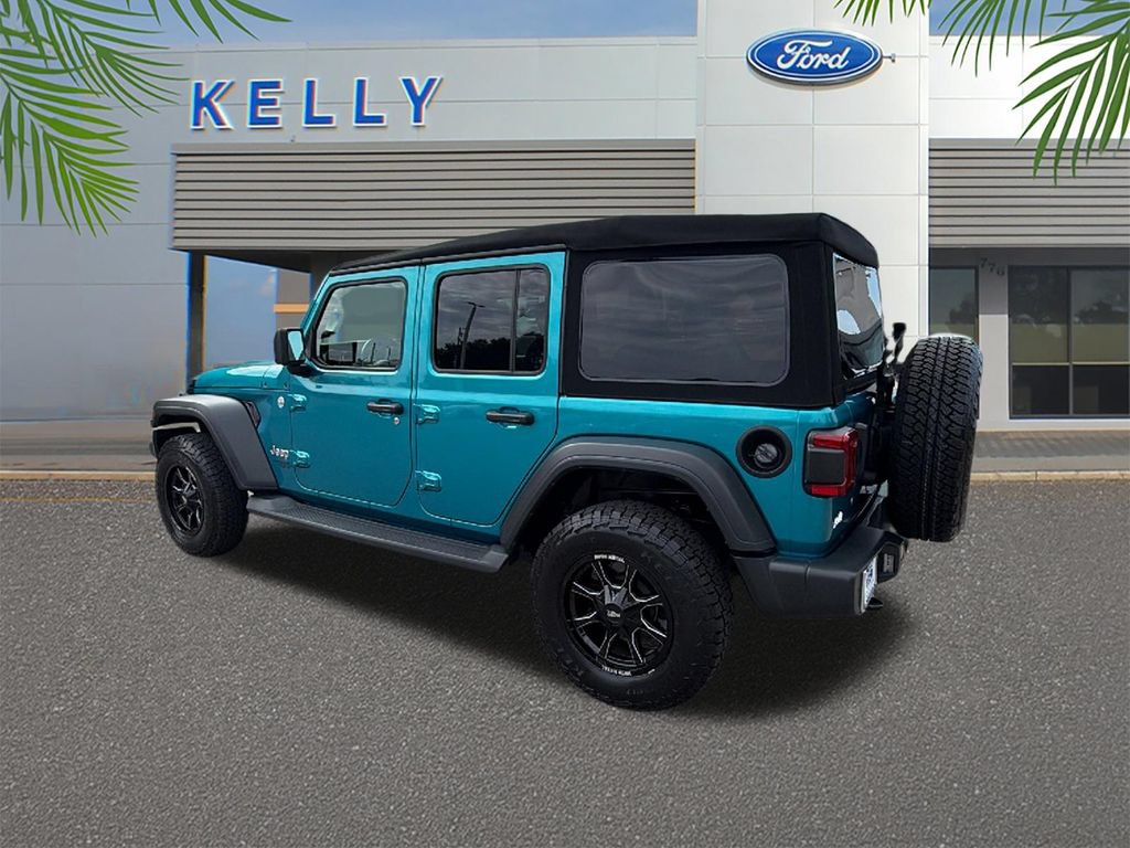 Used 2020 Jeep Wrangler Unlimited Sport AWD/4WD image 3