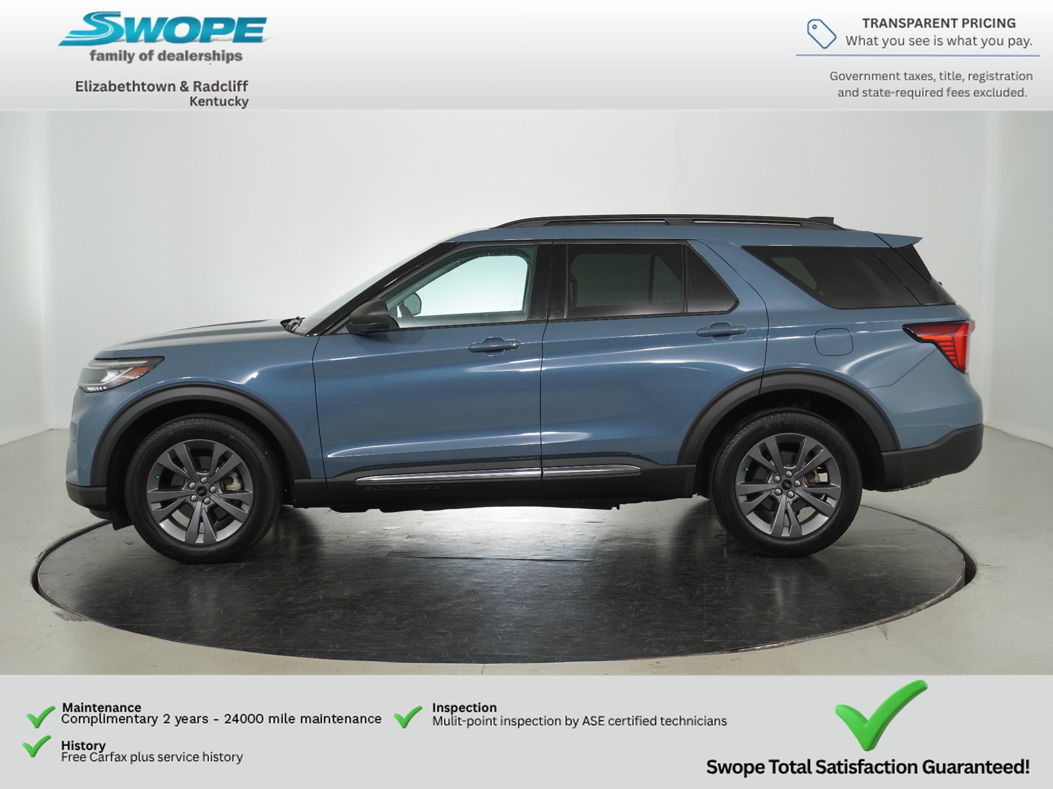 Certified 2025 Ford Explorer Active w/ Active Comfort Package AWD/4WD image 6