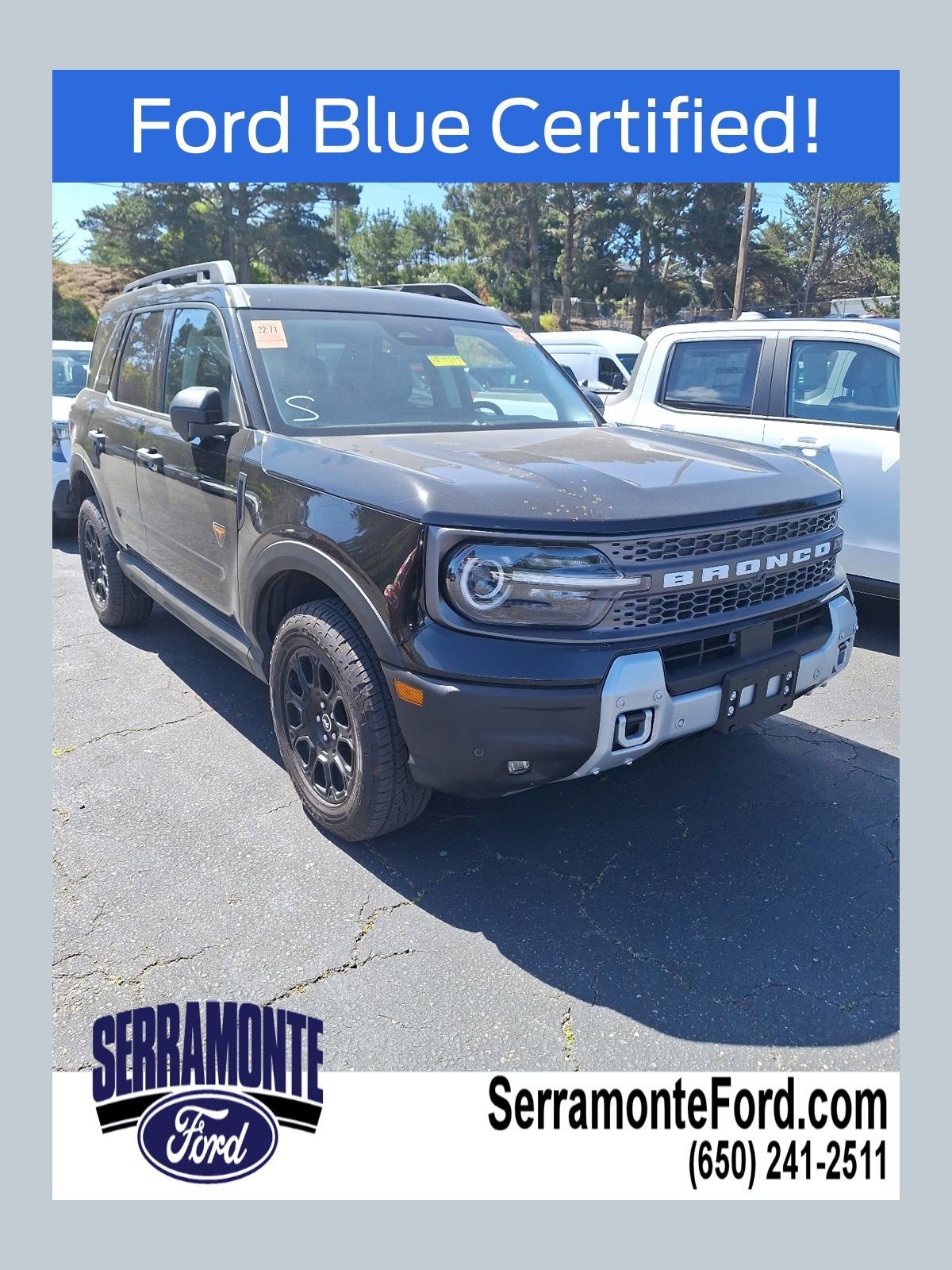 Certified 2025 Ford Bronco Sport Badlands