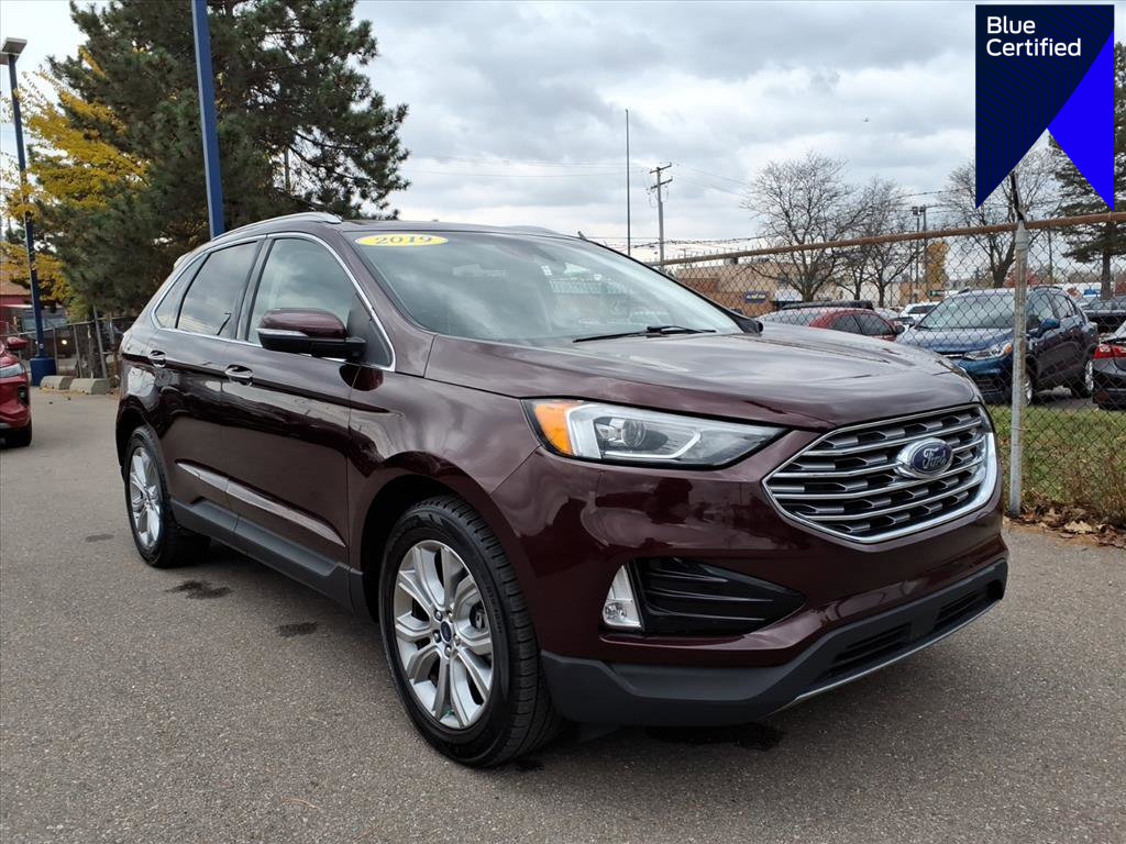 Certified 2019 Ford Edge Titanium w/ Cold Weather Package