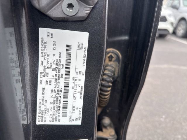 Certified 2019 Ford Ranger Lariat w/ Equipment Group 501A Mid image 8