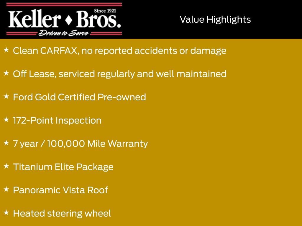 Certified 2024 Ford Edge Titanium w/ Titanium Elite Package image 9