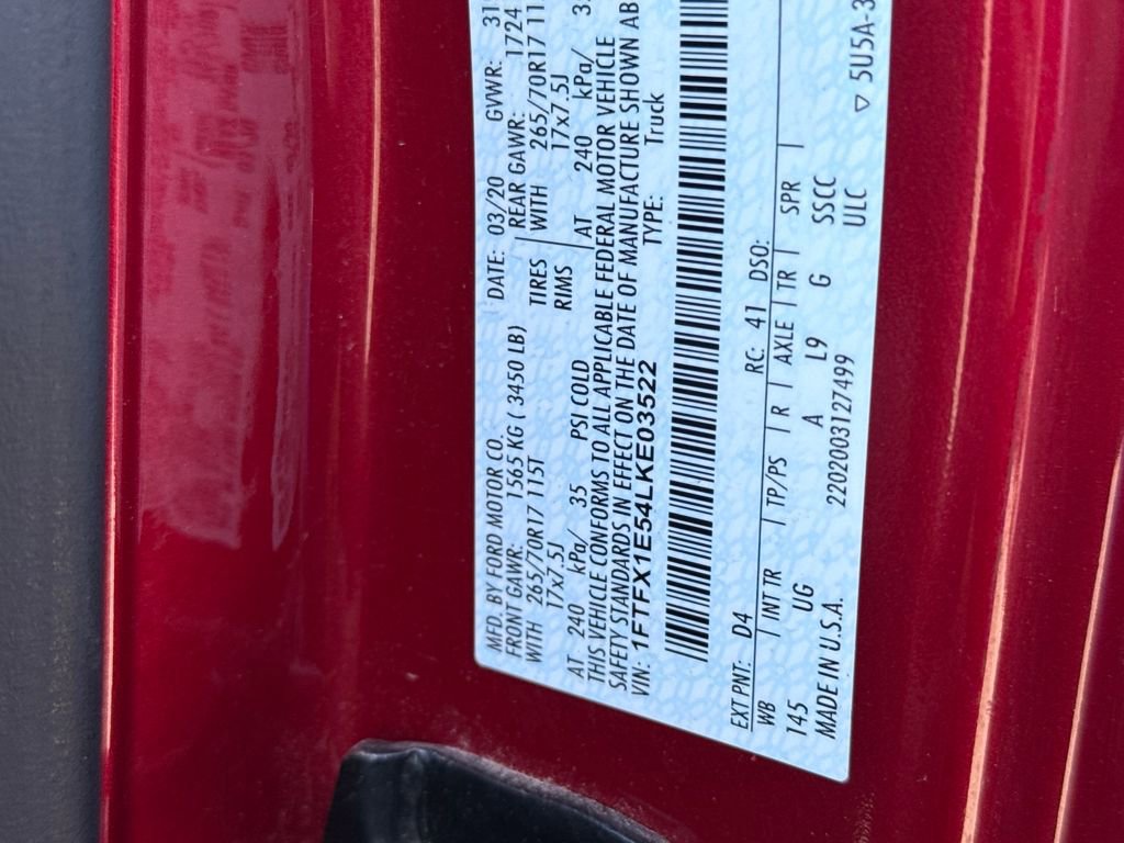 Certified 2020 Ford F150 XLT w/ Trailer Tow Package image 18