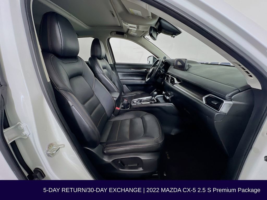 Used 2022 MAZDA CX-5 AWD 2.5 S w/ Premium Package image 34