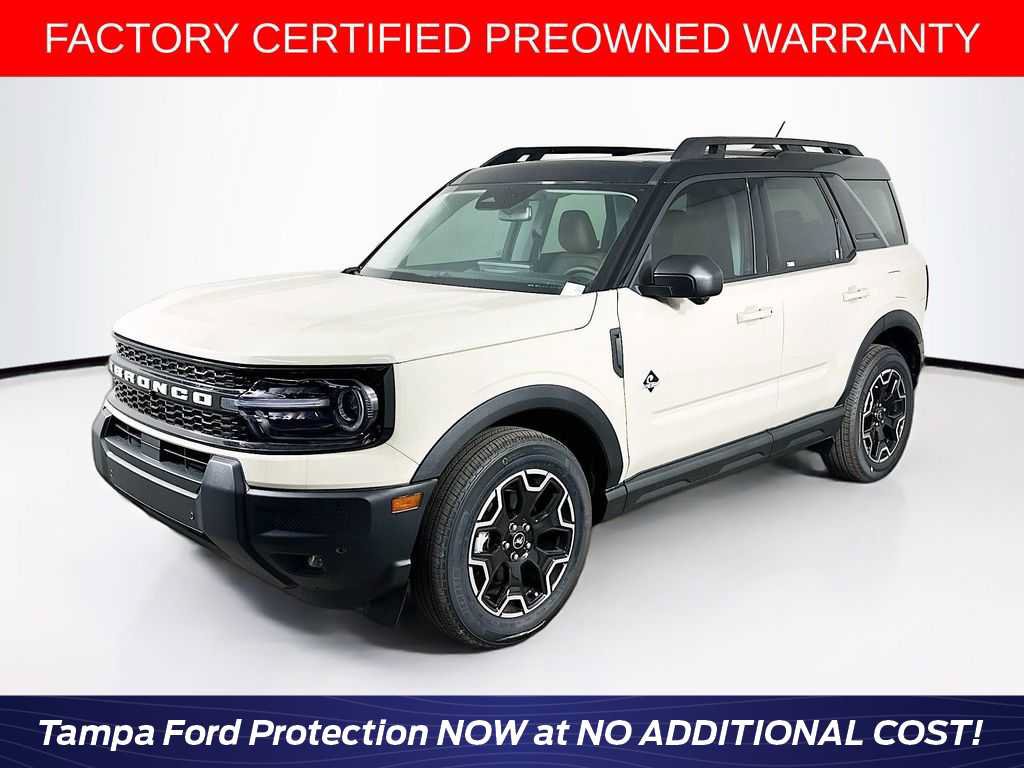 Certified 2025 Ford Bronco Sport Outer Banks w/ Outer Banks Tech Package+ AWD/4WD image 1