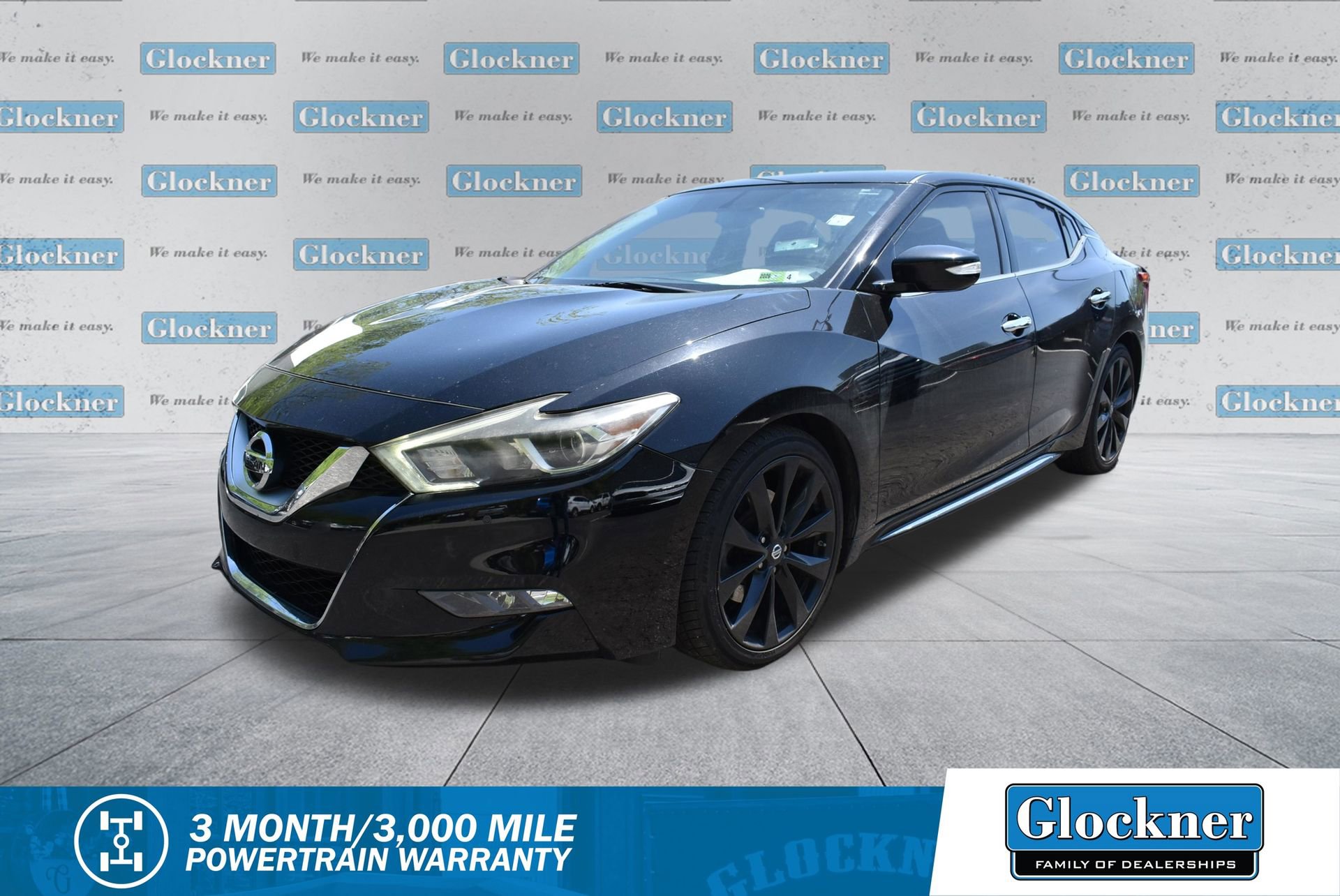 Used 2017 Nissan Maxima SR w/ Midnight Edition FWD image 1