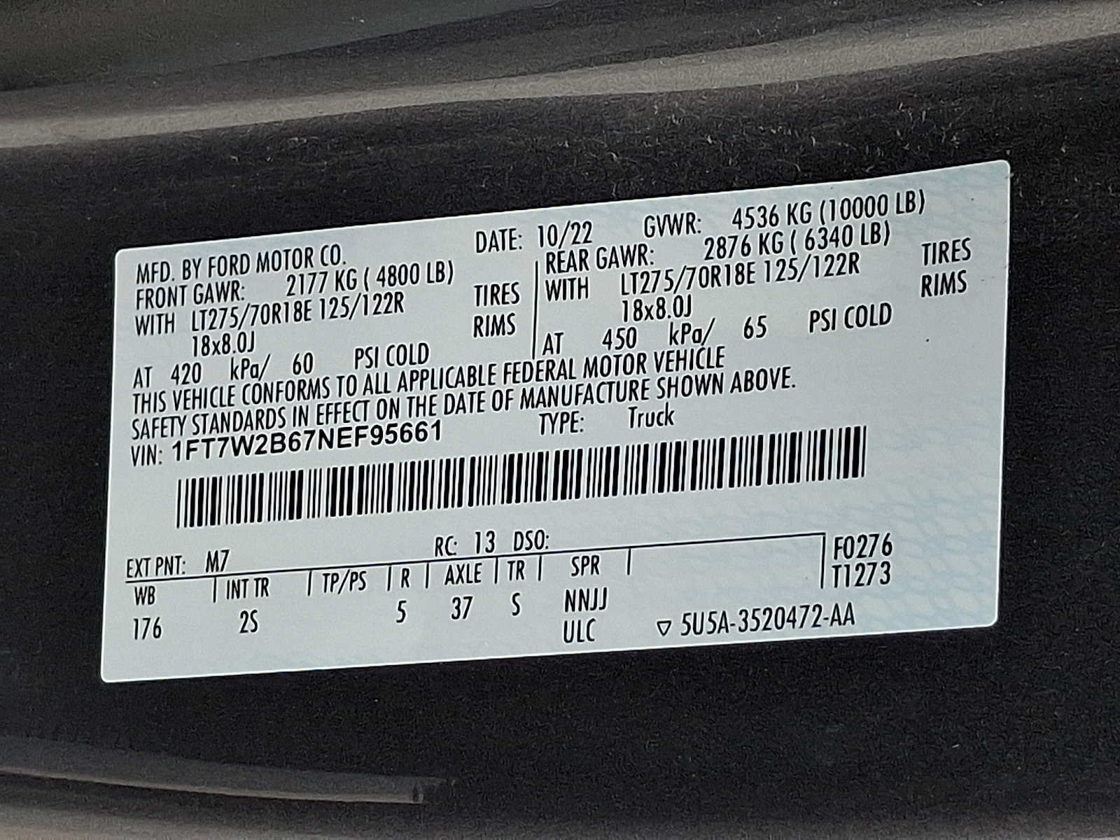 Certified 2022 Ford F250 XLT w/ XLT Premium Package AWD/4WD image 26