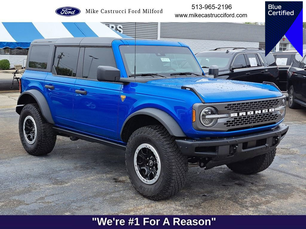 Certified 2023 Ford Bronco Badlands w/ Sasquatch Package