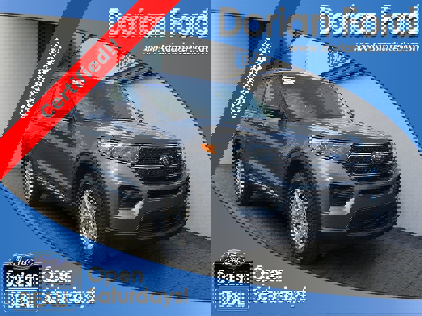 Certified 2022 Ford Explorer XLT image 7