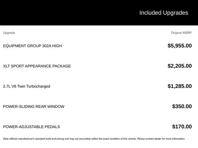 Certified 2023 Ford F150 XLT w/ Equipment Group 302A High image 10