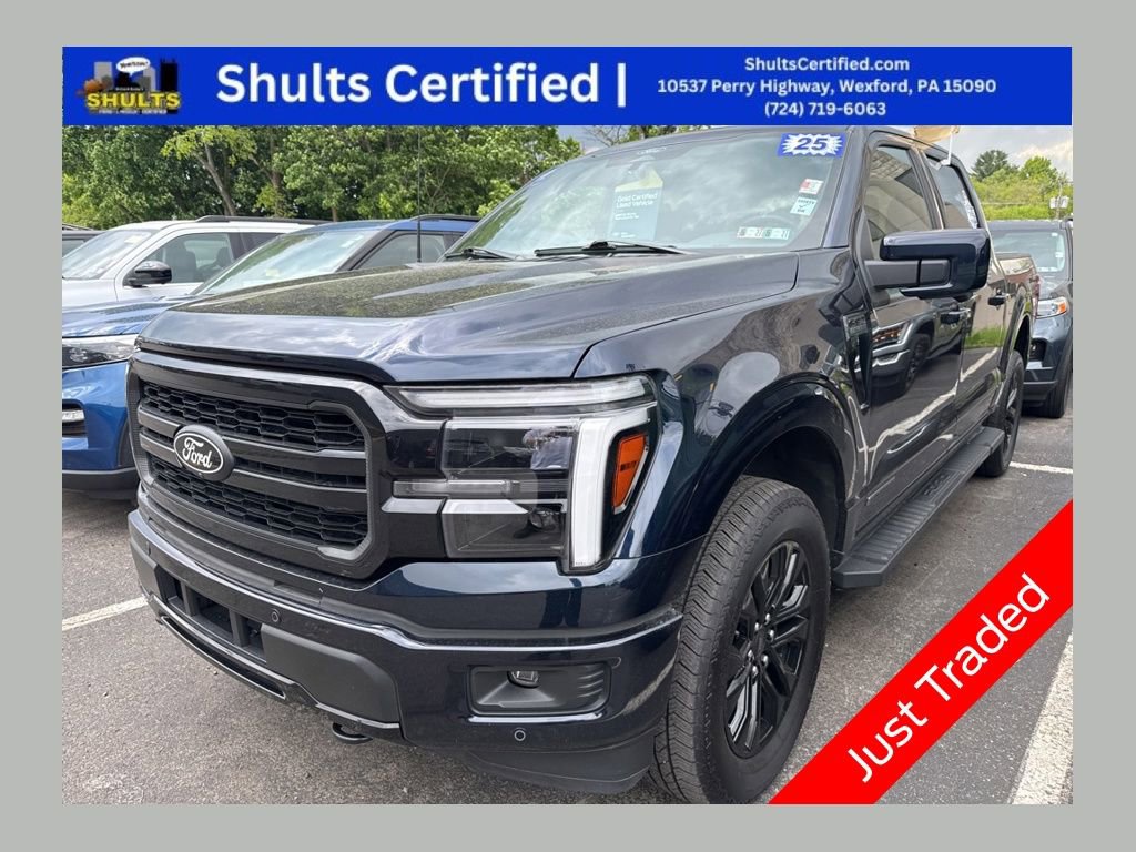 Certified 2025 Ford F150 Lariat w/ Equipment Group 501A Mid