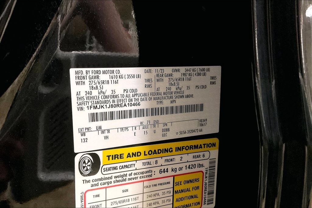 Certified 2024 Ford Expedition Max XLT AWD/4WD image 30