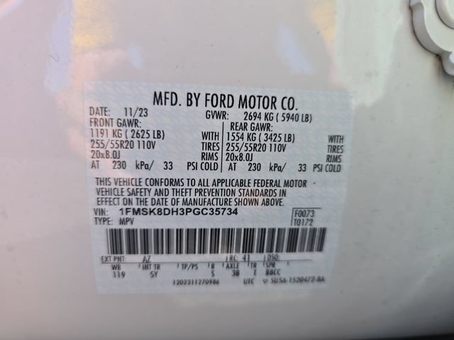 Certified 2023 Ford Explorer XLT w/ Equipment Group 202A AWD/4WD image 33