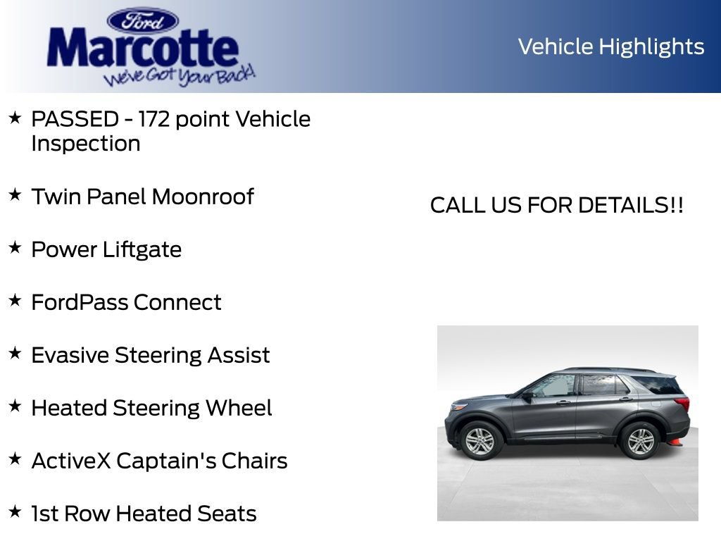 Certified 2022 Ford Explorer XLT w/ Equipment Group 202A AWD/4WD image 11