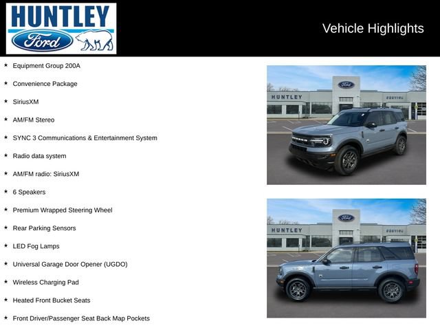 Certified 2024 Ford Bronco Sport Big Bend w/ Convenience Package AWD/4WD image 2