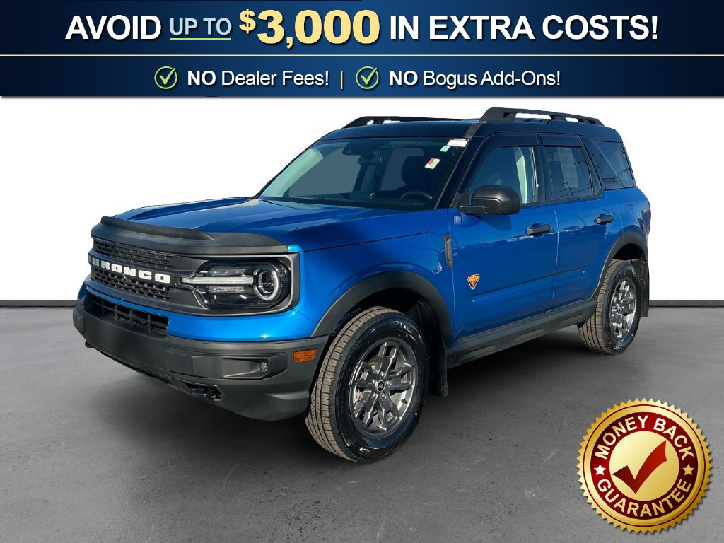 Certified 2022 Ford Bronco Sport Badlands