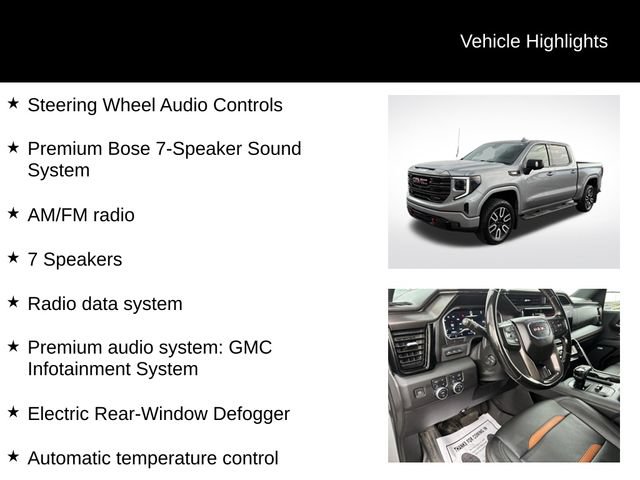 Used 2023 GMC Sierra 1500 AT4 w/ Technology Package AWD/4WD image 14