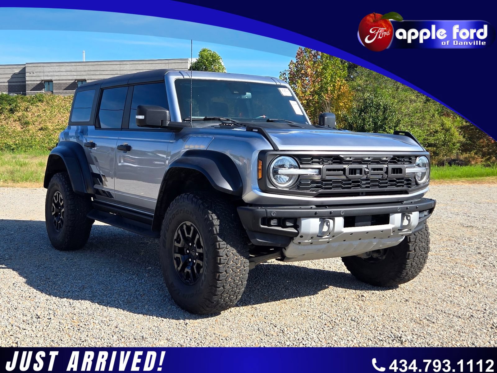Certified 2023 Ford Bronco Raptor AWD/4WD image 1