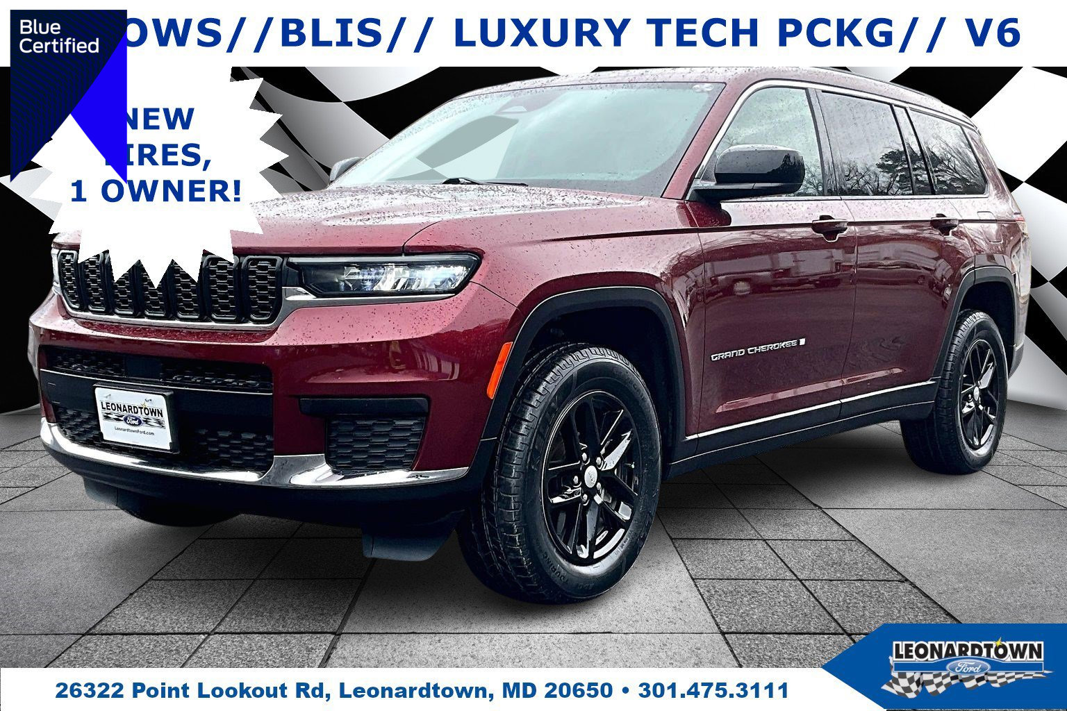 Used 2021 Jeep Grand Cherokee L Laredo w/ Luxury Tech Group I