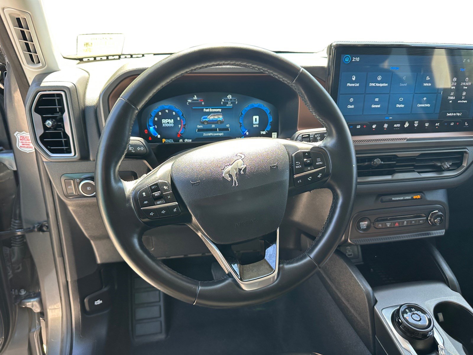Certified 2025 Ford Bronco Sport Outer Banks w/ Outer Banks Tech Package+ AWD/4WD image 13